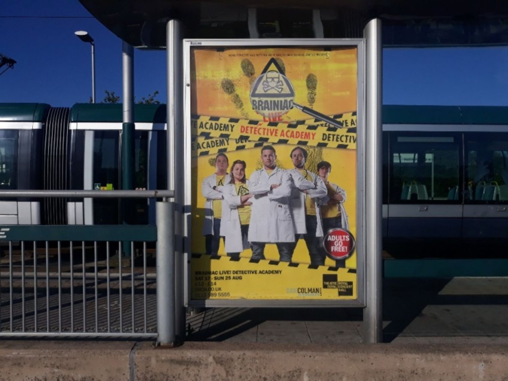 Image of Brainiac Detective Academy Nottingham Theatre Royal 6sheet 1