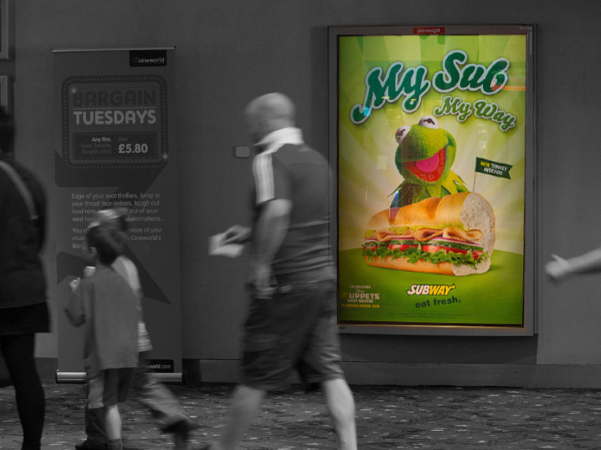 Image of statuc 6 sheets cinema