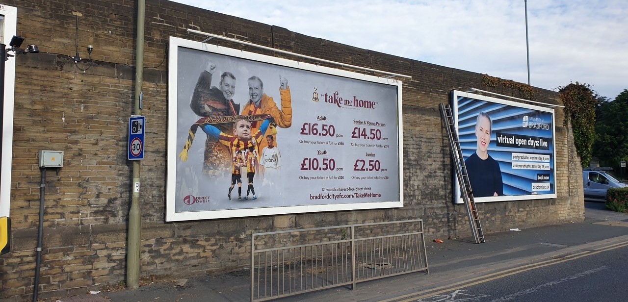 Bradford City Football Club 'Take Me Home' Campaign