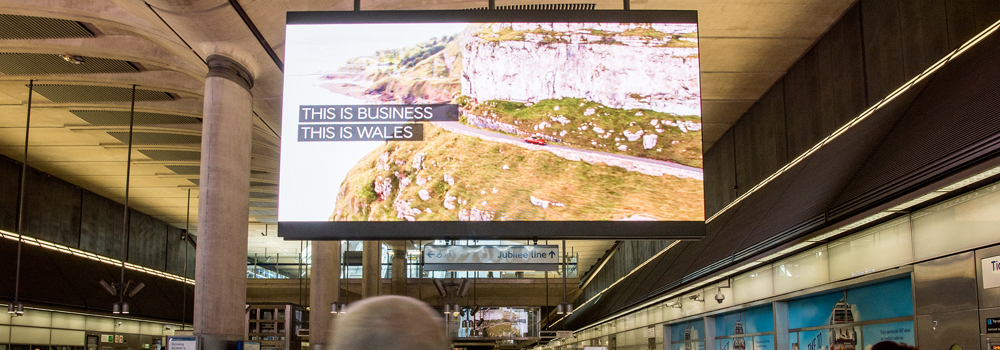 Canary Wharf Advertising