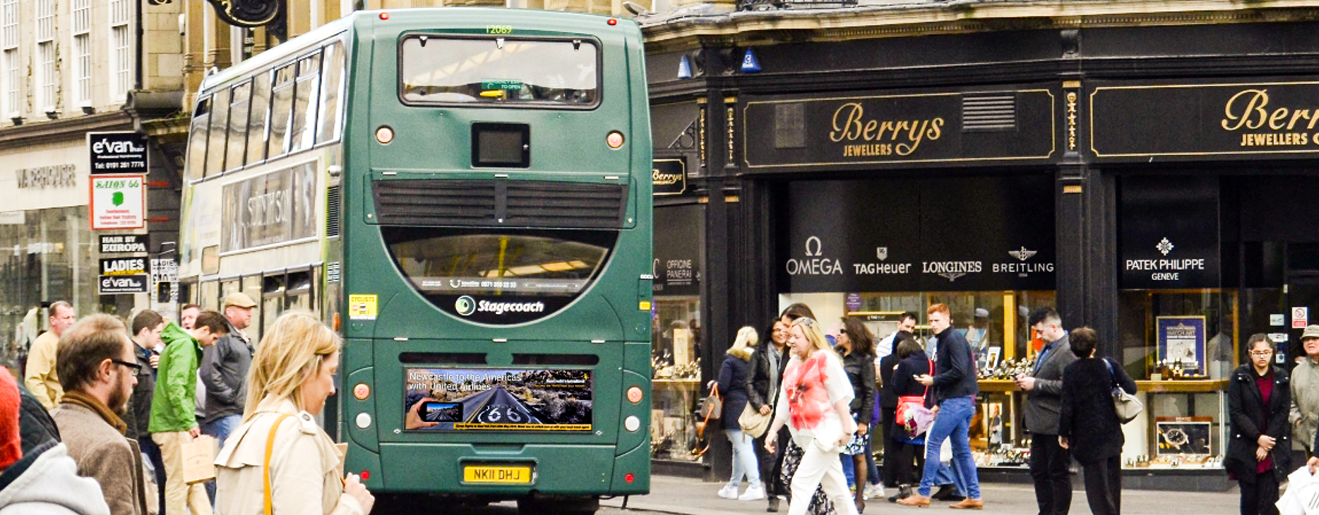 Bus Rear Panel Advertising