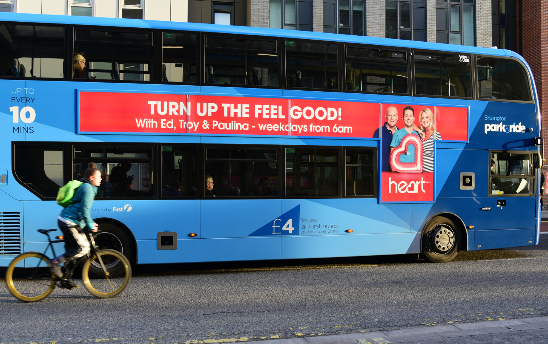 Bus Side Panel Advertising