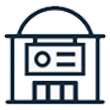 shopping centre advertising icon
