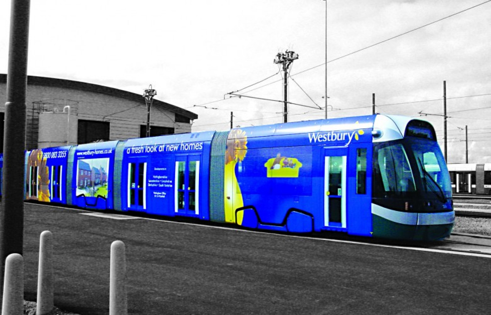 Wrapped Tram